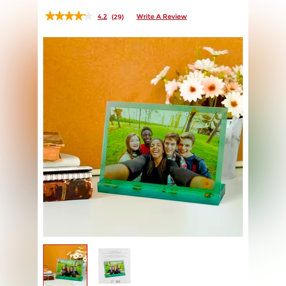 Photo frame silicon mold
